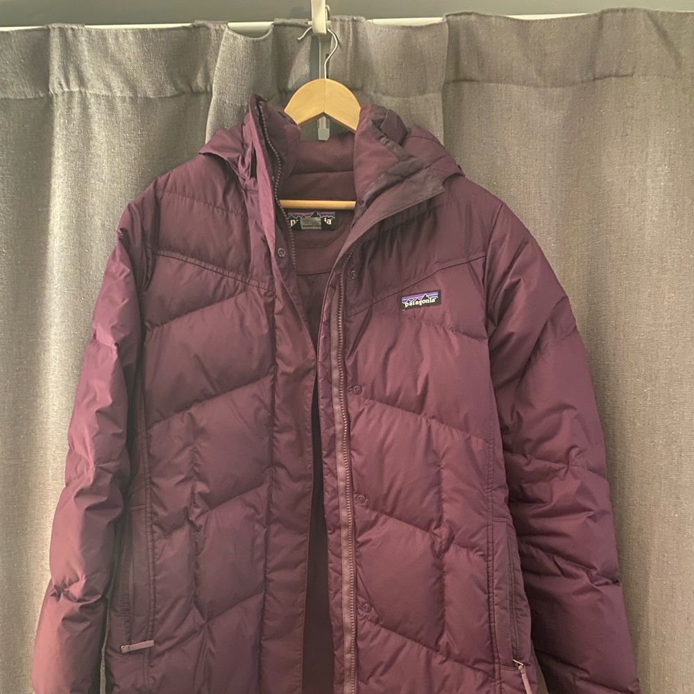 Patagonia Woman’s Hooded Down Jacket (LRG)